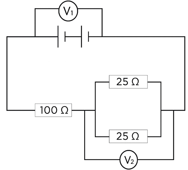 Combination of resistors